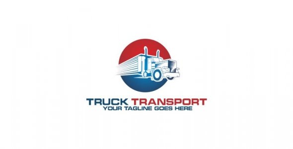 قالب شعار - Truck Transport