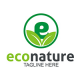 قالب شعار - Eco Nature